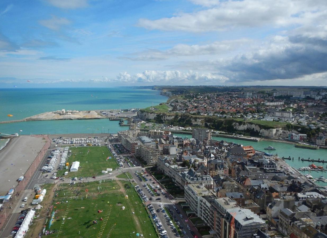 L'Entre Port & Mer - Vue Mer - Proxi Gare Plage & Quai - Hyper-Centre - Parking Gratuit 迪耶普 外观 照片